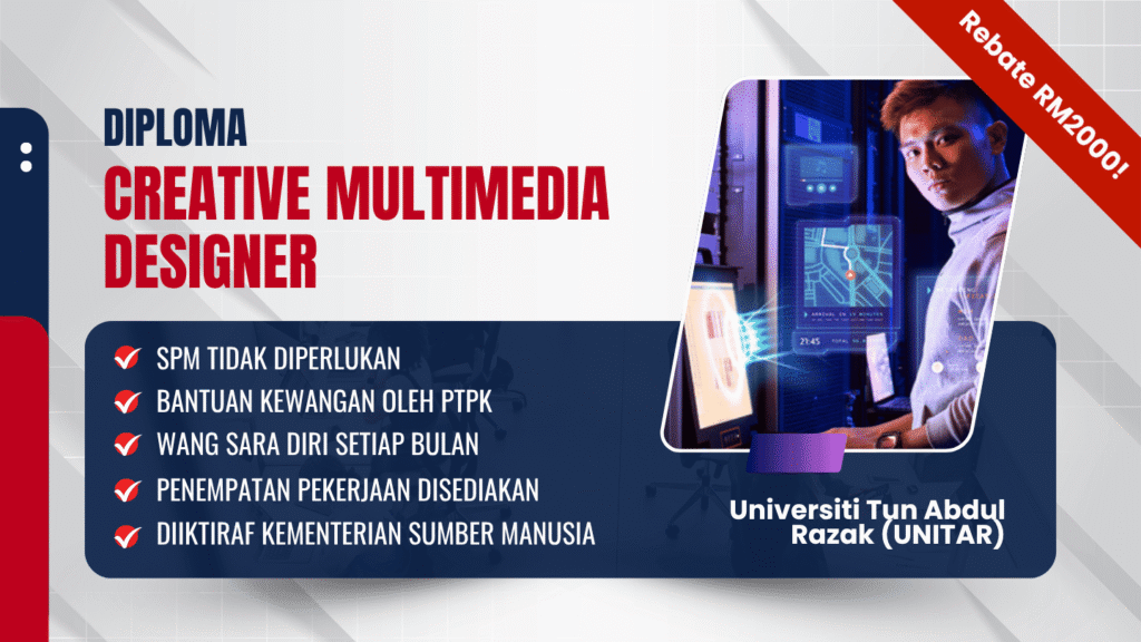 diploma kemahiran tvet creative multimedia designer