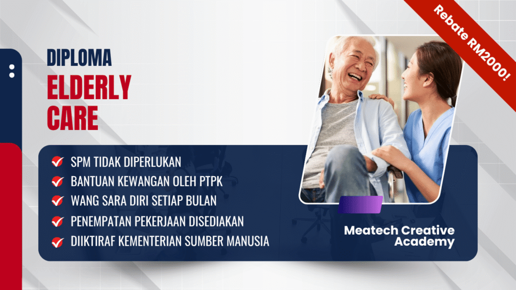 diploma kemahiran tvet elderly care
