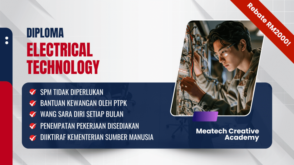 diploma kemahiran tvet electrical technology